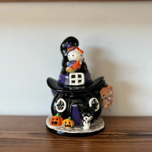 Hello Kitty & Friends Witch Hat Tea Light Holder NWT - Picture 1 of 6